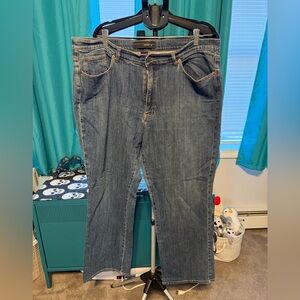 EUC lane Bryant venezia 22 average Blue Denim Jeans like new